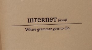 internet grammar